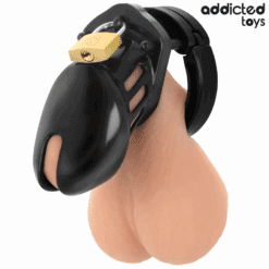 ADDICTED TOYS LOCKED - OBSIDIAN HOLD JAULA PARA PENE TALLA S - piKanteo | Despierta tu lado más piKante