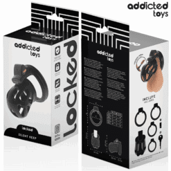 ADDICTED TOYS LOCKED - SILENT KEEP JAULA PARA PENE 7,5 CM - piKanteo | Despierta tu lado más piKante