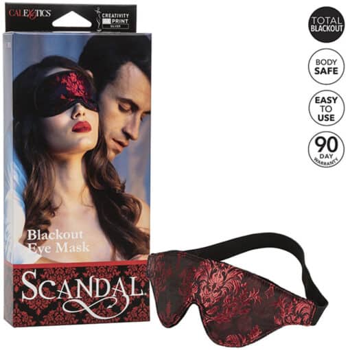 CALEXOTICS - SCANDAL ANTIFAZ OPACO DETALLES ROJO - Imagen 4