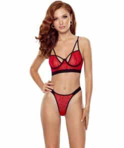 PASSION - PORIGELIA BIKINI ROJO S/M
