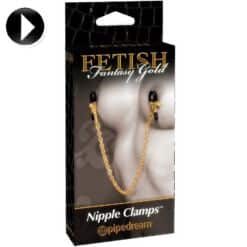 FETISH FANTASY GOLD - PINZAS PARA LOS PEZONES - piKanteo | Despierta tu lado más piKante
