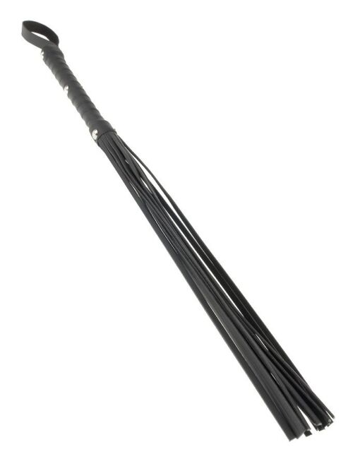 FETISH FANTASY LIMITED EDITION - LATIGO AZOTADOR PIEL NEGRO - Imagen 6