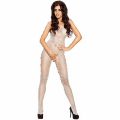 PASSION - EROTICLINE CATSUIT BLANCO BS010