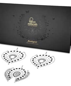BIJOUX - INDISCRETS FLAMBOYANT NEGRO & PLATA