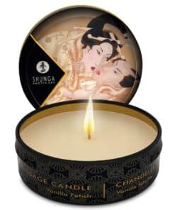 SHUNGA - MINI CARESS BY CANDELIGHT VELA MASAJE VAINILLA 30 ML