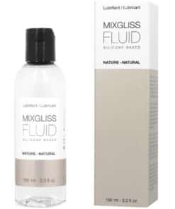 MIXGLISS - LUBRICANTE BASE SILICONA NATURAL 100ML