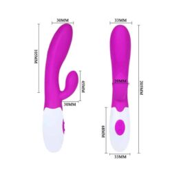 PRETTY LOVE - FLIRTATION VIBRADOR CON ESTIMULADOR CLITORIS ALVIS - piKanteo | Despierta tu lado más piKante
