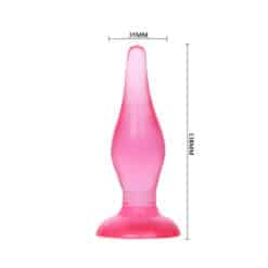 BAILE - PLUG ANAL TACTO SUAVE LILA 14.2 CM - piKanteo | Despierta tu lado más piKante