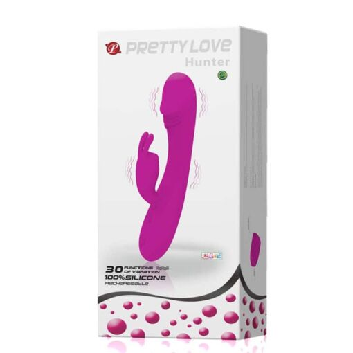 PRETTY LOVE - SMART VIBRADOR CON RABBIT 30 MODOS HUNTER - Imagen 9