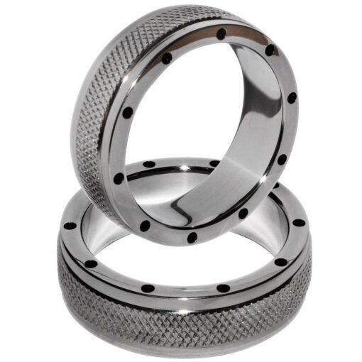 METAL HARD - ANILLO METAL PARA PENE Y TESTÍCULOS 40 MM - Imagen 2