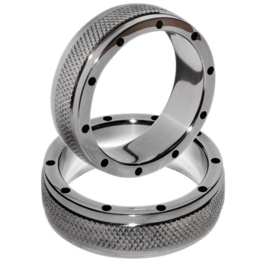 METAL HARD - ANILLO METAL PARA PENE Y TESTÍCULOS 55 MM - Imagen 2