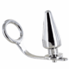 METAL HARD - ANILLO ACERO CON PLUG ANAL 80 X 55 MM - piKanteo | Despierta tu lado más piKante