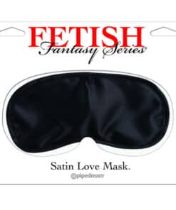 FETISH FANTASY SERIES - MASCARA SATINADA NEGRA