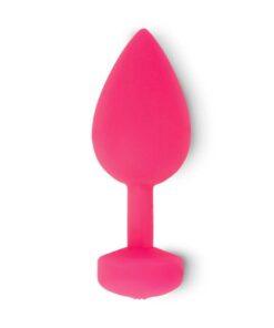 G-VIBE - FUNTOYS GPLUG ANAL VIBRADOR RECARGABLE PEQUEÑO ROSA NEON 3CM