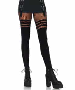 LEG AVENUE - PANTYHOUSE MEDIAS REJILLA NEGRO