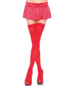 LEG AVENUE - MEDIAS OPACAS ROJO