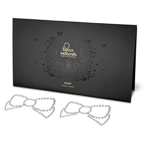 BIJOUX - MIMI BOW CUBRE PEZONES PLATA - Imagen 2