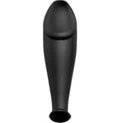 Alternative view of PRETTY LOVE - PLUG ANAL SILICONA FORMA PENE NEGRO