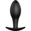 PRETTY LOVE - PLUG ANAL SILICONA ANCLA 8.5 CM NEGRO