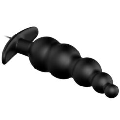 PRETTY LOVE - PLUG ANAL SILICONA ESTIMULACIÓN EXTRA Y 12 MODOS VIBRACIÓN NEGRO CONTROL REMOTO - piKanteo | Despierta tu lado más piKante