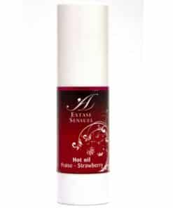 EXTASE SENSUAL - ACEITE ESTIMULANTE CALOR FRESA 30 ML