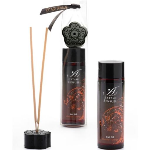 EXTASE SENSUAL - ACEITE ESTIMULANTE CHOCOLATE Y NARANJA 100 ML - Imagen 2