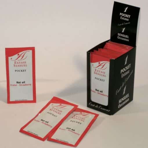 EXTASE SENSUAL - ACEITE ESTIMULANTE FRESA 10 ML - Imagen 2