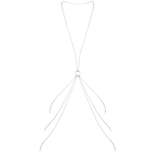 BIJOUX - MAGNIFIQUE CADENAS METLICAS PARA EL CUERPO 8 SILVER - Imagen 2