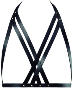 BIJOUX INDISCRETS MAZE - SUJETADOR CON CORREAS NEGRO