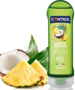 CONTROL - 2 EN 1 MASSAGE & PLEASURE EXOTIC 200 ML