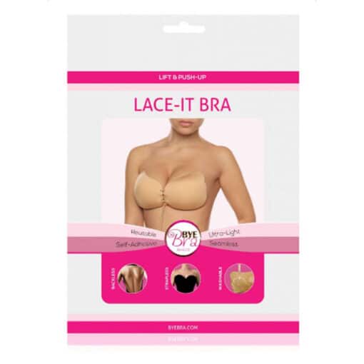 BYE-BRA - LACE-IT REALZADOR PUSH-UP NEGRO COPA B - Imagen 2