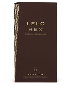 LELO - HEX PRESERVATIVO RESPECT XL 12 PACK
