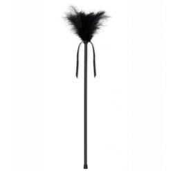 SECRETPLAY - PLUMERO PLUMAS NEGRO 40 CM - piKanteo | Despierta tu lado más piKante