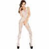 PASSION - WOMAN BS020 BODYSTOCKING BLANCO TALLA ÚNICA - piKanteo | Despierta tu lado más piKante