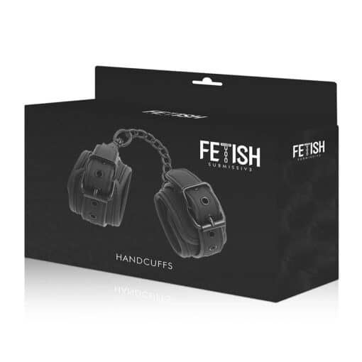 FETISH SUBMISSIVE - ESPOSAS CUERO VEGANO CON FORRO DE NEOPRENO - Imagen 9