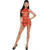 ME-SEDUCE - GWEN VESTIDO ESPALDA DESCUBIERTA ROJO S/M