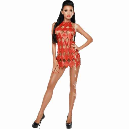 ME-SEDUCE - GWEN VESTIDO ESPALDA DESCUBIERTA ROJO S/M