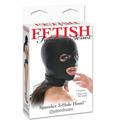 FETISH FANTASY SERIES - MASCARA CON 3 ABERTURAS. - Imagen 2