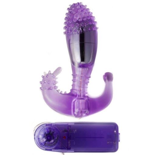 BAILE - ESTIMULADOR LILA VAGINAL Y ANAL CON VIBRACIÓN - Imagen 2