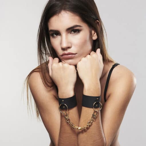 BIJOUX INDISCRETS MAZE - ESPOSAS Y BRAZALETES NEGRO - Imagen 3