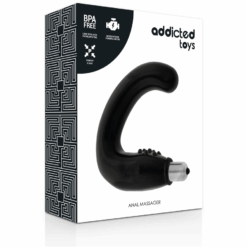 ADDICTED TOYS - ANAL MASSAGER NEGRO - piKanteo | Despierta tu lado más piKante