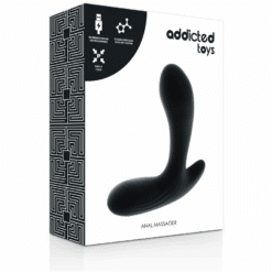 ADDICTED TOYS - ANAL MASSAGER BLACK VIBRATION - piKanteo | Despierta tu lado más piKante
