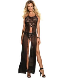 SUBBLIME - SET DRESS-TOP Y TANGA NEGRO L/XL