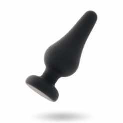INTENSE - ANAL PLUG PIPO S SILICONE NEGRO 9.8 CM - piKanteo | Despierta tu lado más piKante