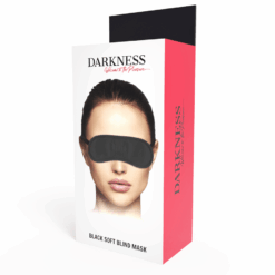 DARKNESS - MÁSCARA ANTIFAZ NEGRO RECTO - piKanteo | Despierta tu lado más piKante