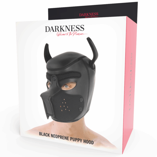 DARKNESS - MÁSCARA PERRO DE NEOPRENO CON HOCICO EXTRAÍBLE M - Imagen 6
