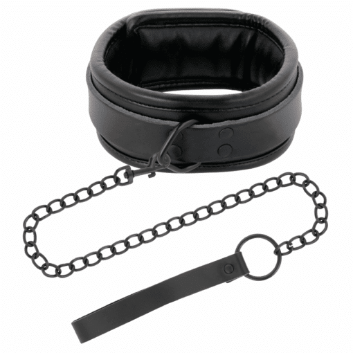 DARKNESS - COLLAR CON CADENA  NEGRO - Imagen 2