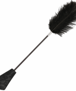 DARKNESS - FUSTA CON PLUMA LOVE NEGRO 56 CM