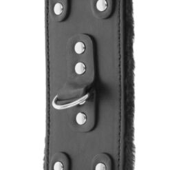 DARKNESS - ESPOSAS CUERO CON FORRO AJUSTABLES NEGRO - piKanteo | Despierta tu lado más piKante