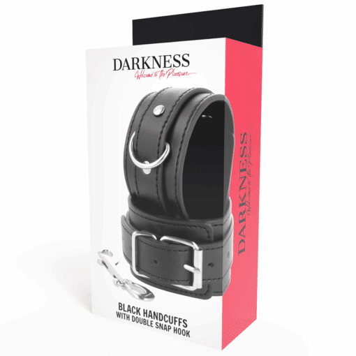 DARKNESS - ESPOSAS AJUSTABLES NEGRO CON DOBLE CINTA REFUERZO - Imagen 6